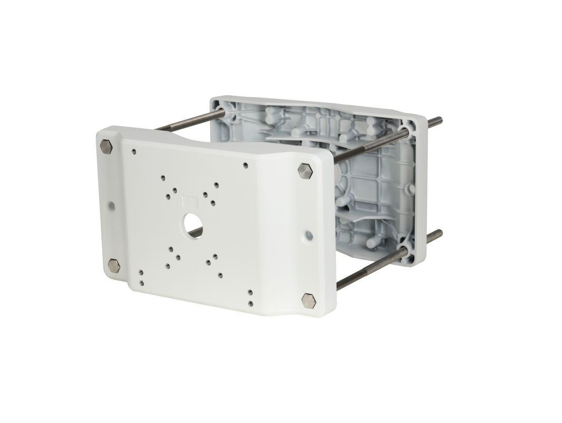 PFA153 Adattatore da palo rinforzato 359x213x60 mm - immagine 1