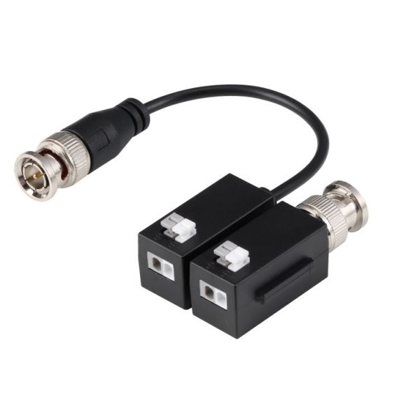 Coppia balun video passivi HDCVI 4K 1 ch