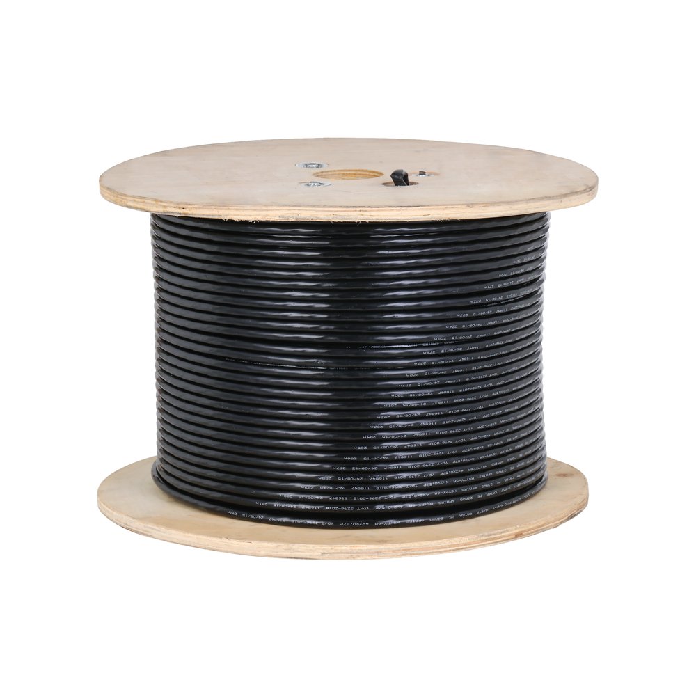 PFM920-6AU Cavo UTP CAT6A esterno 305 m MDPE rip cord nero - immagine 1