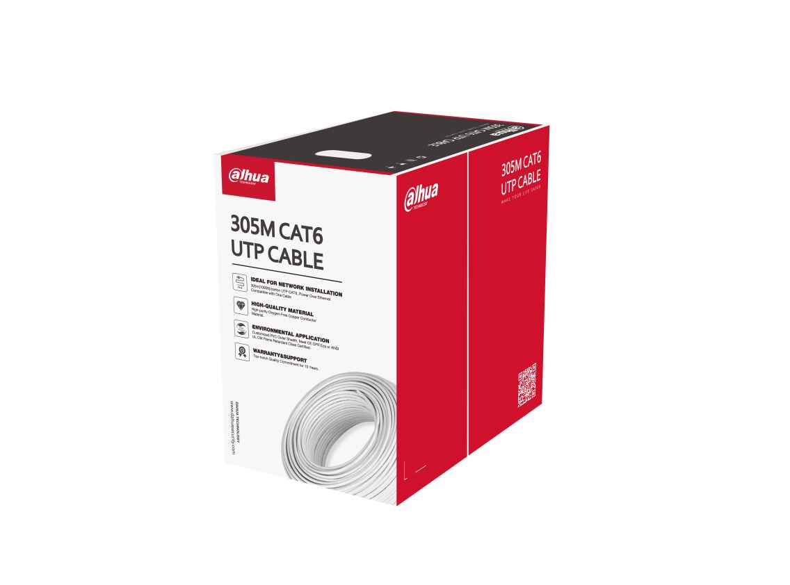 PFM923I-6UN-CC Cavo UTP CAT6 305 m LSZH rip cord (Classe Cca - s1a, d0, a1) - immagine 1