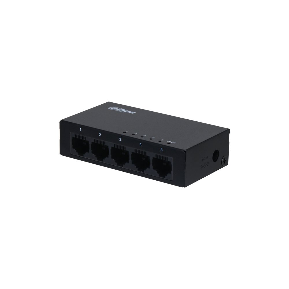PFS3005-5GT-V2 Switch unmanaged 5 porte Gigabit, case metallico - immagine 1