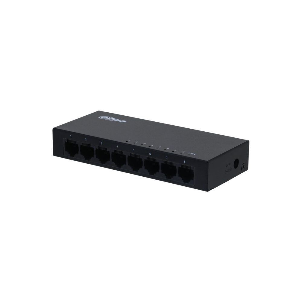 PFS3008-8GT-V2 Switch unmanaged 8 porte Gigabit, case metallico - immagine 1