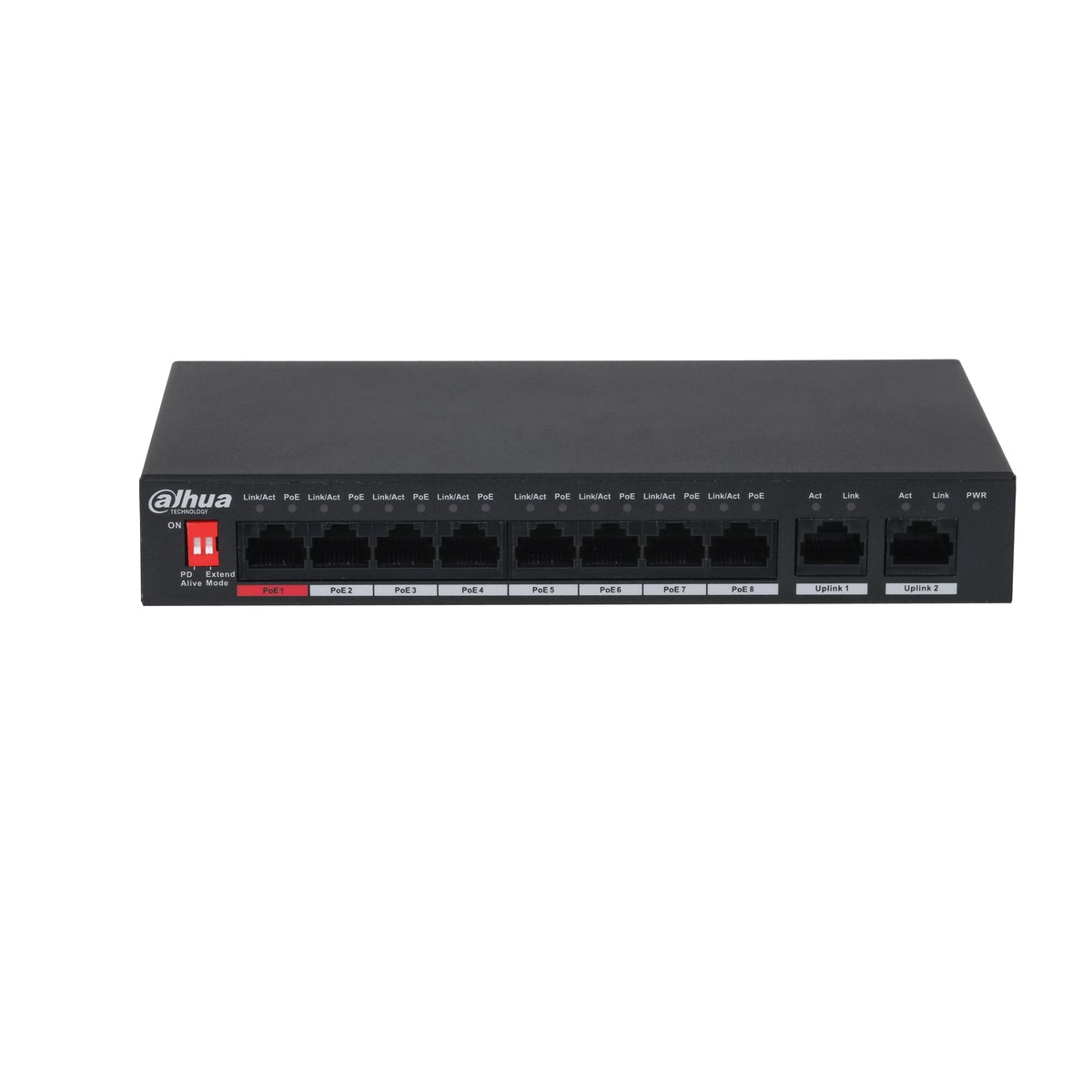 PFS3010-8ET-96-V2 Switch PoE 10 porte (8 PoE 96 W) Switch PoE 10 porte (8 PoE 96 W)