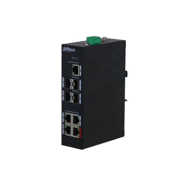 Switch hardened unmanaged 9 porte Gigabit (4 PoE <96 W)