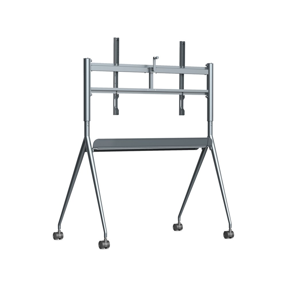 PKC-MS0C Supporto mobile per whiteboard da 65/75" con staffa regolabile in altezza - immagine 1