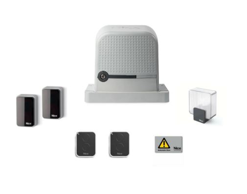 RO600KCE Kit per l’automazione di cancelli scorrevoli fino a 600 kg, 230 Vac, centrale integrata - immagine 1