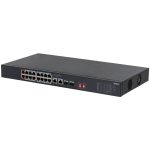 Switch unmanaged 20 porte Gigabit (16 PoE <240 W)
