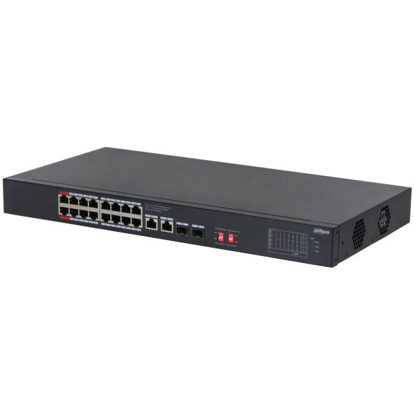 Switch unmanaged 20 porte Gigabit (16 PoE <240 W)
