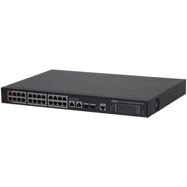Switch managed 28 porte Gigabit (24 PoE <240 W)