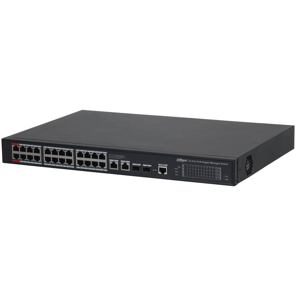 S4228-24GT-240 Switch managed 28 porte Gigabit (24 PoE <240 W) - immagine 1