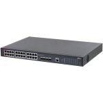 Aggregation switch PoE L2+ managed 28 porte Gigabit (24 PoE <360W)