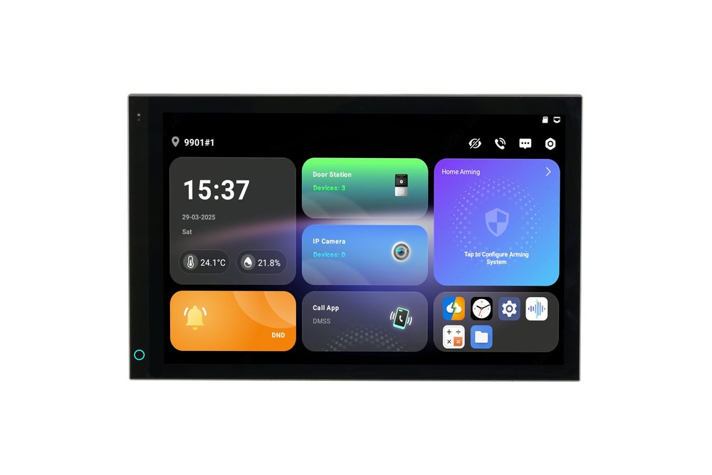 SCP3044A-BZ Monitor interno VTH IP/Wi-Fi 10" nero Android 14 - immagine 1