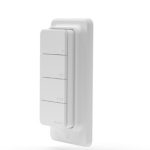 Shelly BLU RC Button4 - Telecomando a muro con 4 tasti Bluetooth. Colore bianco