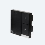 Shelly Linkedgo Smart HVAC Thermostat. Colore nero