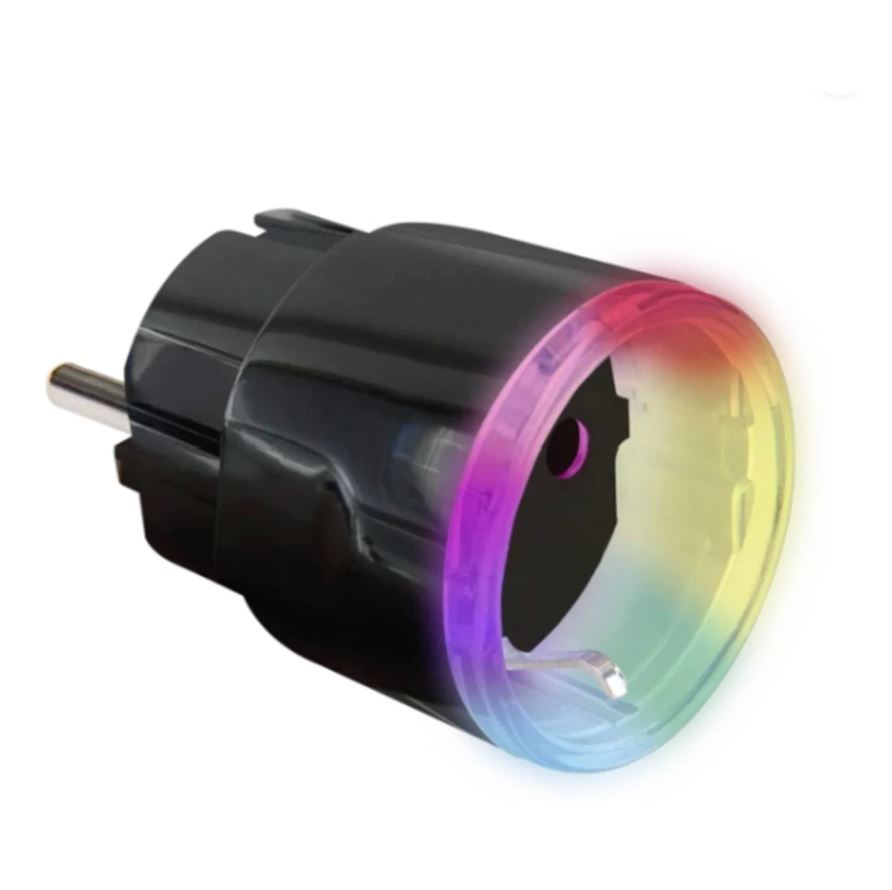 SH-PLUGGEN3BL Shelly Plug S EU Wi-Fi Gen3 Black MATTER. Colore nero - immagine 1