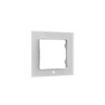 Shelly Wall Frame 1 - Placca da parete bianca compatibile Legrand. Colore bianco