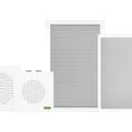 Diffusori da parete dotato di un sistema a 2 speaker (woofer 6,5" e tweeter 1.