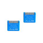 Shelly 1 Mini Gen4 - confezione da 2 pezzi, Misuratore di energia, 8A Wi-Fi/Zigbee/BT/Matter