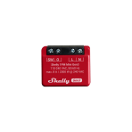 Shelly Mini 1PM Gen3 - confezione da 2 pezzi, Misuratore di energia, Wi-Fi/BT/Matter + PM