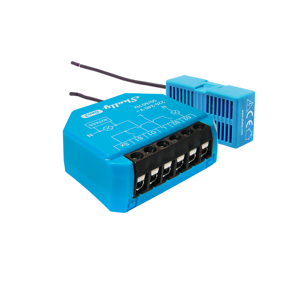 Shelly-2L-Gen3-Bypass-main-image.png Shelly 2L Gen3 senza neutro Wi-Fi/BT/Matter - 2 ch. - immagine 1