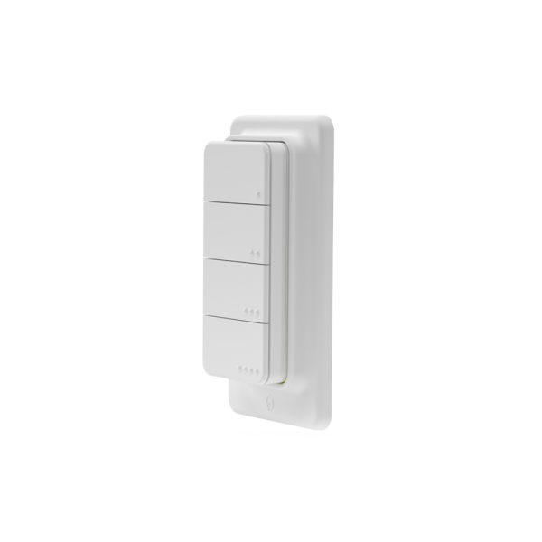 Shelly BLU RC Button4 - versione Zigbee, Pulsante smart, BT