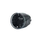 Shelly Plug PM Gen3 Black Wi-Fi/BT + PM - Sensore di distanza, 16A