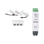 Shelly Pro 3EM-3CT63 - Misuratore di energia, 16A guida DIN