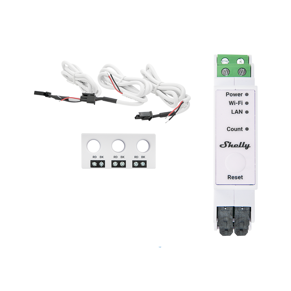 Shelly-Pro-3EM-3CT63-main-image.png Shelly Pro 3EM-3CT63 - Misuratore di energia, 16A guida DIN - immagine 1