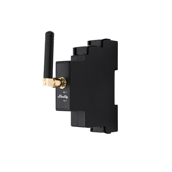 Shelly Pro LoRa Add-on - Wi-Fi + PM guida DIN
