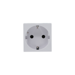 Shelly presa per supporto da tavolo Wall Display bianca - 5A. Colore bianco