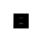 Shelly caricatore USB per supporto Wall Display nero - 3A. Colore nero - immagine 2