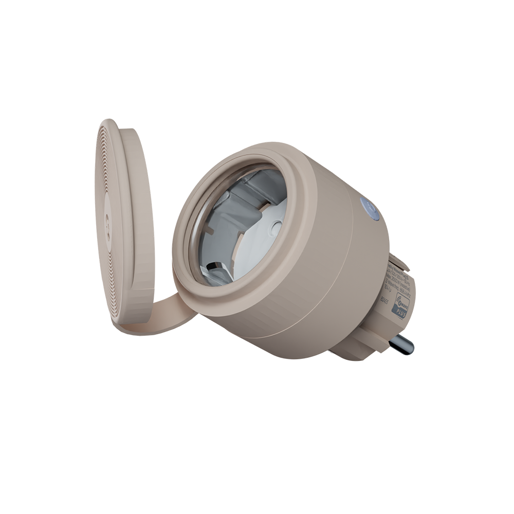 Shelly-Wave-Outdoor-Plug-S-EU-LR-Main-image.png Shelly Wave Outdoor Plug S - versione Long Range, Presa smart, Z-Wave - immagine 1
