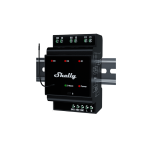 Shelly Wave PRO 3 - versione Long Range, Misuratore di energia, 16A 3 ch. Z-Wave guida DIN