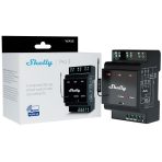 Shelly Wave PRO 3 - versione Long Range, Misuratore di energia, 16A 3 ch. Z-Wave guida DIN - immagine 4