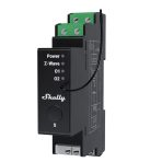 Shelly Wave PRO 2PM - versione Long Range, Modulo tapparelle e tende. Colore nero - immagine 2