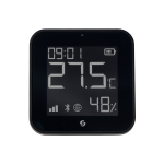 Shelly BLU H&T Display ZB - Zigbee. Colore nero