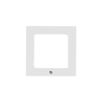 Shelly Wall Frame 3 bianca - Pulsante smart. Colore bianco - immagine 2