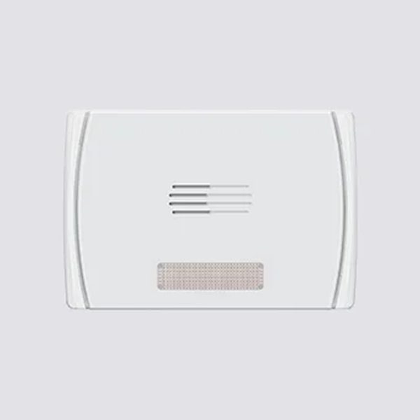 Segnalatore ottico/acustico piezo per interno 110dB(A)@1m, intensità luminosa 25Lux@1m.