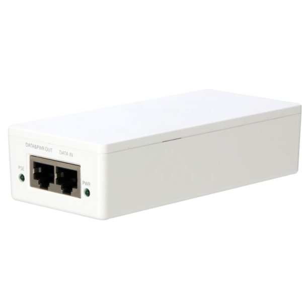 Midspan PoE 2 porte Gigabit (1 PoE 30 W)