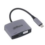 Docking station 1 USB 3.1 Typec-C plug, 1 HDMI / 1 VGA out