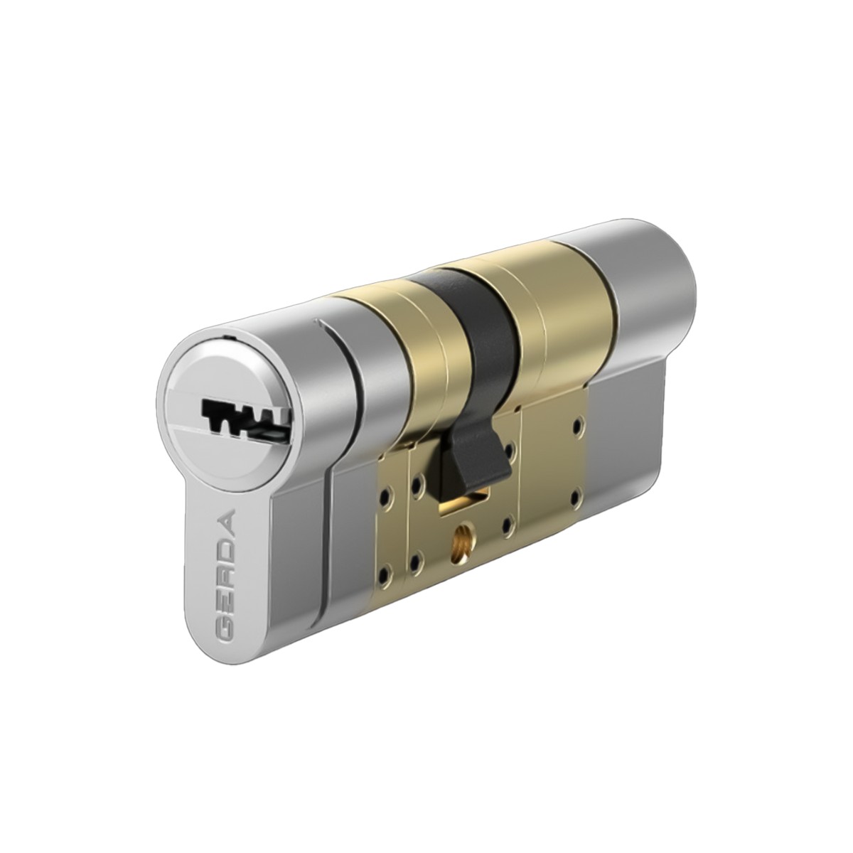 TEDEE-CYLINDER-MODULAREXXO Cilindro modulare GERDA EXXO SMART 31-62/31-62 mm nichel per Tedee PRO e GO2 Cilindro modulare GERDA EXXO SMART 31-62/31-62 mm nichel per Tedee PRO e GO2