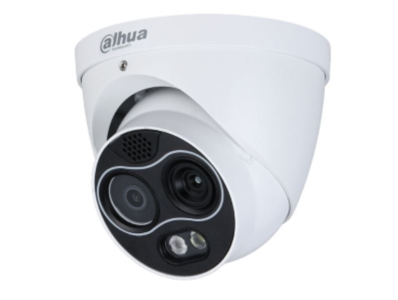 TPC-DF1241-TB2F2-DW-DC24V-S2 Eyeball termica ibrida IP AI 256x192/4 MP 2/2 mm temp. 24V - immagine 1