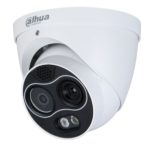 Eyeball termica ibrida IP AI 256x192/4 MP 7/8 mm temp.