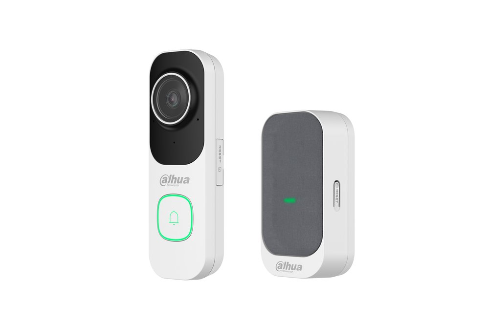 VDKP01-WG Kit VDP Wi-Fi con VTO bianco e campanello - immagine 1