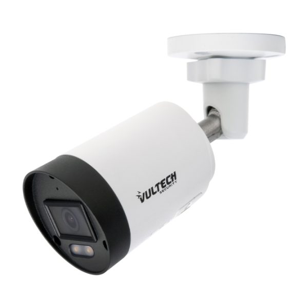 IP Camera Lite 4MP 16:9 Bullet Showcolor AI-ISP Ottica Fissa 2,8 mm POE - IP67- H265+ WDR 120dB Con Microfono E Slot SD