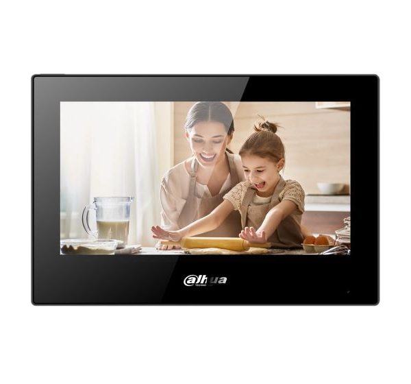 Monitor interno VTH IP/Wi-Fi 7" nero Android