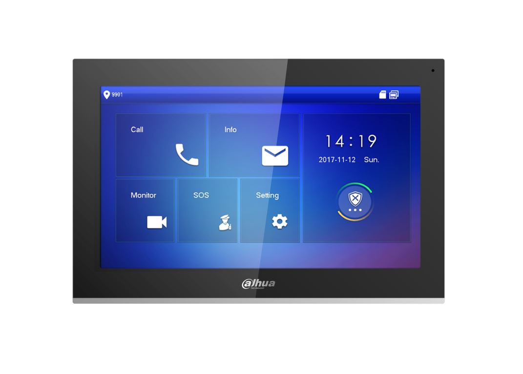 VTH5441G Monitor interno VTH IP 10" nero - immagine 1