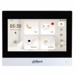 Monitor interno VTH Wi-Fi/bifilare 10" argento