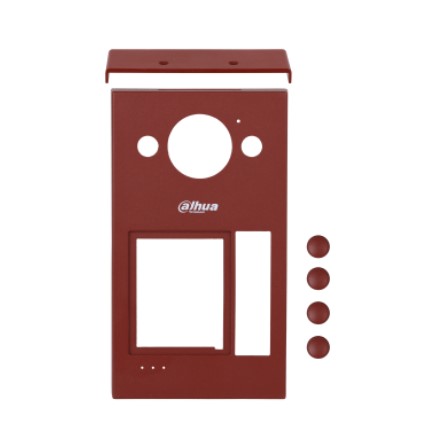 VTM58 Cover rossa per VTO3312Q-P e VTO3311Q-WP - immagine 1