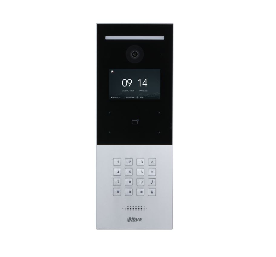 VTO6521F-S2 Posto esterno VTO IP IK07 tastiera, lettore card, pswd - immagine 1
